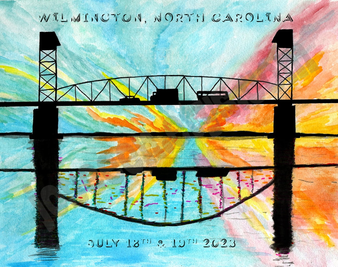 Phish Wilmington NC 2023 Phan Art Print Phish Poster Phish Art Etsy