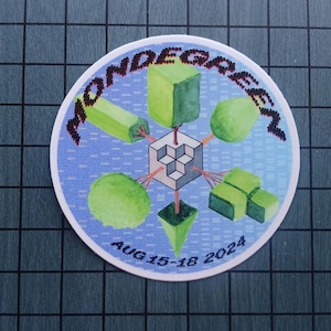 Phish Mondegreen vinyl sticker