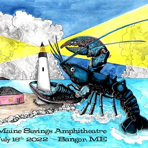 Phish Bangor 2022 phan art print phish poster phish art