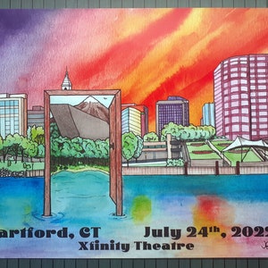 Phish Hartford 2022 phan art print phish poster phish art