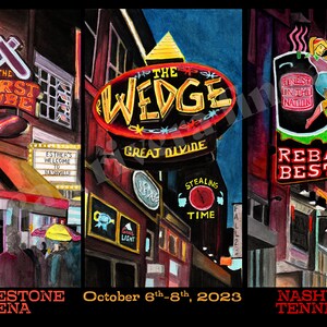Phish Nashville 2023 phan art print phish poster phish art