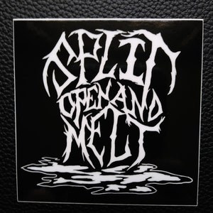 Phish Metal Split Open and Melt 3x3 vinyl sticker