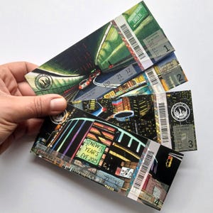 Phish MSG NYE Run 2025 Ticket Stub NYC phan art