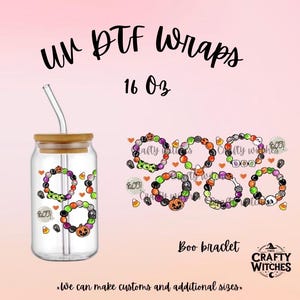 Boo Braclet - UV DTF WRAP