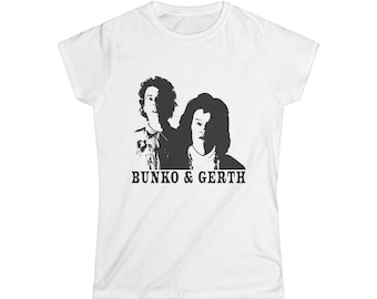 Bunko & Gerth women's cut | Vintage duo portrait, band-style graphic