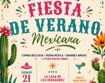 Invitación a la Fiesta de Verano