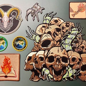 Dungeon Crawler Carl Battle Rattle Patch Set