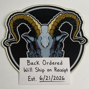 BACK ORDERED Midnight Epicure - Dungeon Crawler Carl Cosplay Upgrade Patch Battle Rattle