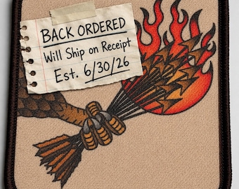 BACK ORDERED Skyfowl Patch - Dungeon Crawler Carl Cosplay Upgrade Patch Battle Rattle DCC