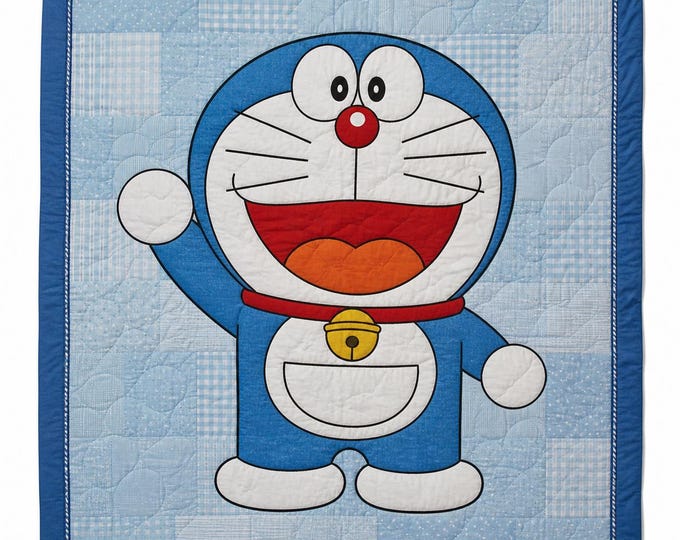 Doraemon Quilted Patchwork Tapestry PDF Guide
