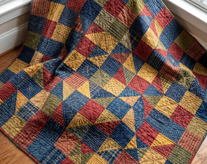 The Patchwork Hearth: A Study in Rustic Comfort PDF Guide