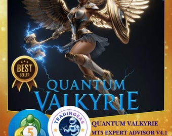 Quantum Valkyrie EA MT5 V4.1 - Expert Advisor for Gold XAUUSD - Timeframe M15