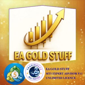 EA Gold Stuff MT5 - Trading Bot V11 for Gold XAUUSD - Timeframe M1