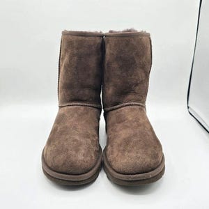 Ugg dames klassieke korte laarzen bruin US 6 casual comfortabel
