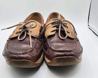 Sperry Billfish 3-Eye bootschoen bruin US 12 M casual preppy comfortabel klassiek