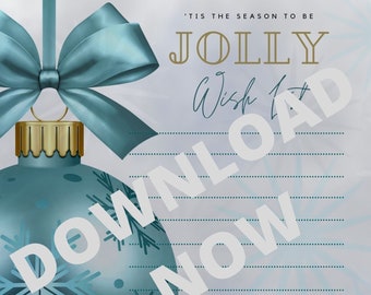 Holly Jolly Christmas Wish List