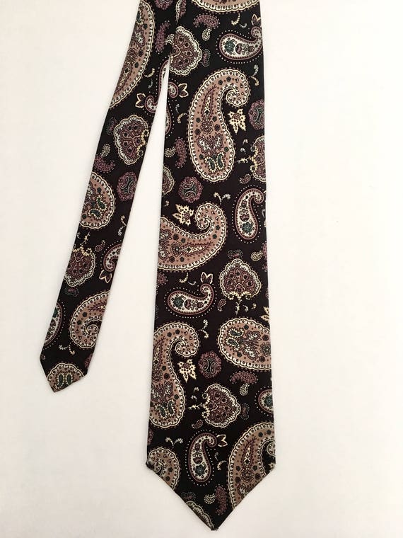 Vintage Yves Saint Laurent Neckwear Tie, YSL, Sil… - image 2