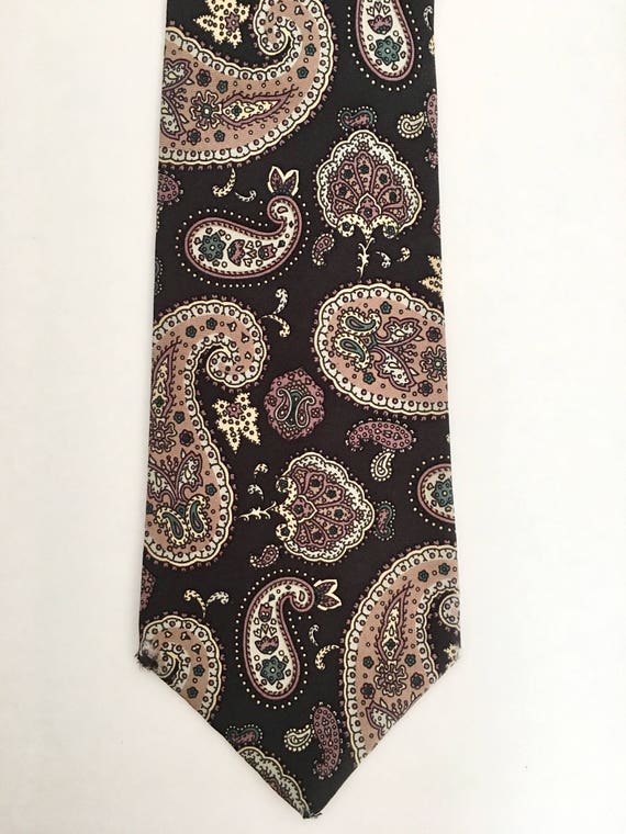 Vintage Yves Saint Laurent Neckwear Tie, YSL, Sil… - image 3