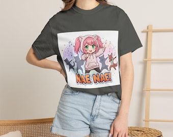 Nae Nae! Kawaii Rosa Anime Mädchen T-Shirt | Tanz Pose Illustration