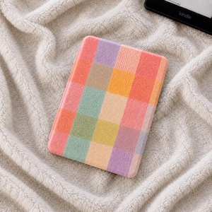 Detachable Kindle Case Pastel Color Block Magnetic Kindle Paperwhite Case Kobo Libra Color Reader Gift for Women