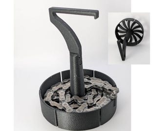 Bicycle Chain Waxing Tool: Heat-Resistant Chain Holder