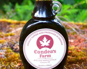 Oregon Bigleaf Maple Syrup-Experience the authentic flavor of Oregon with every pour.
