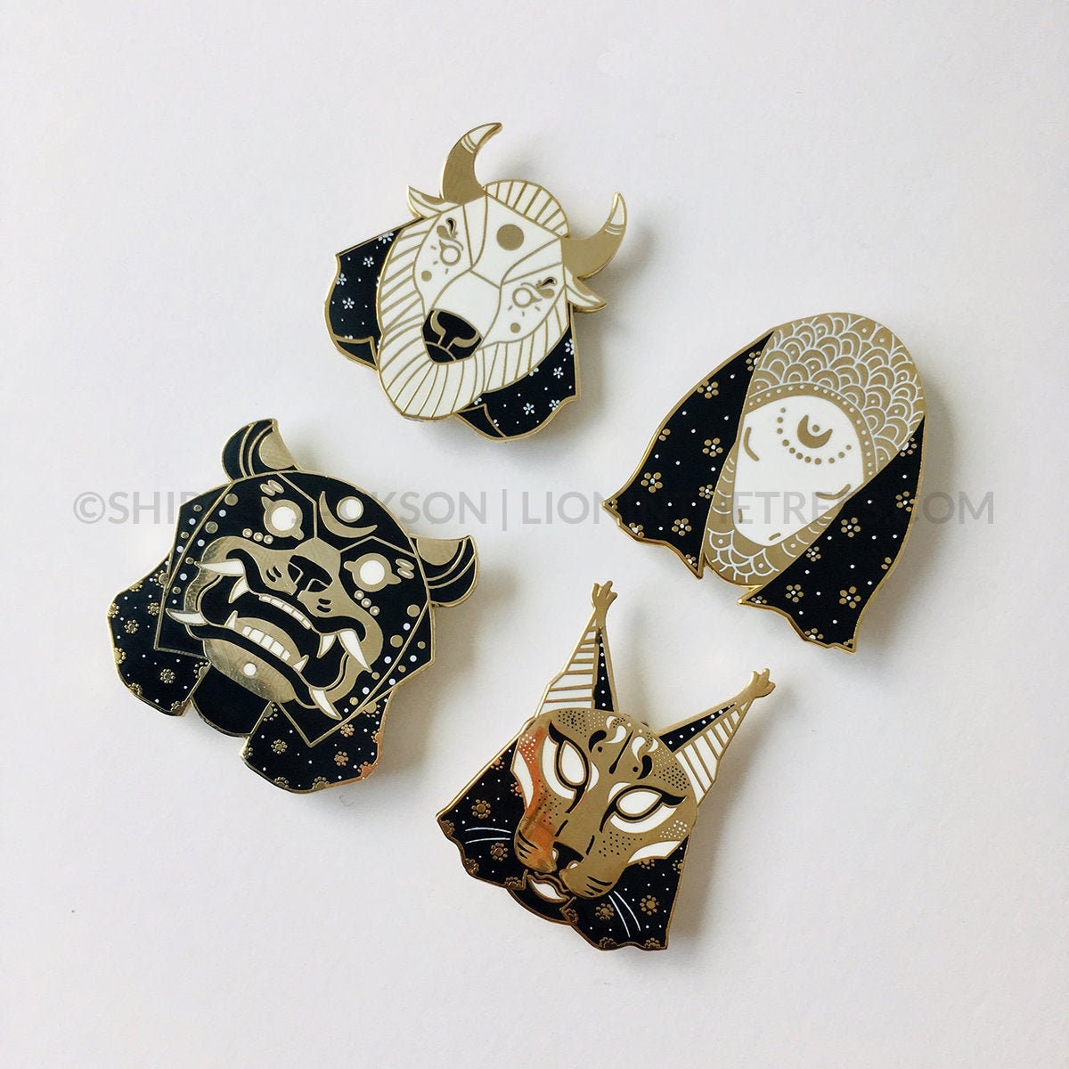 Oracles of the Wild PROTECT set Enamel Pins | Etsy