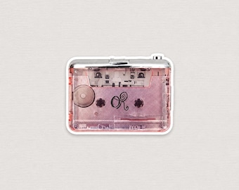 Olivia Rodrigo Cassette Sticker | Retro Vinyl Decal (Waterproof)