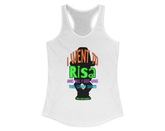 Camiseta sin mangas con espalda cruzada para mujer Trek Long Island Lousy