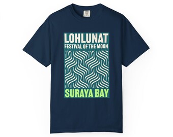 Camiseta unisex teñida Suraya Bay (colección Risa Destination) Trek Long Island