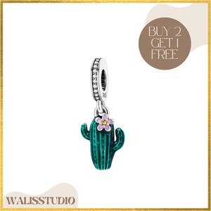Pandora Cactus Charms - Etsy