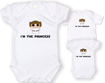 Baby Body Strampler darth star STORM POOPER trooper wars vader