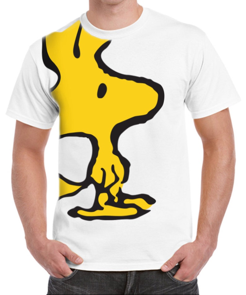 t shirt peanuts woodstock