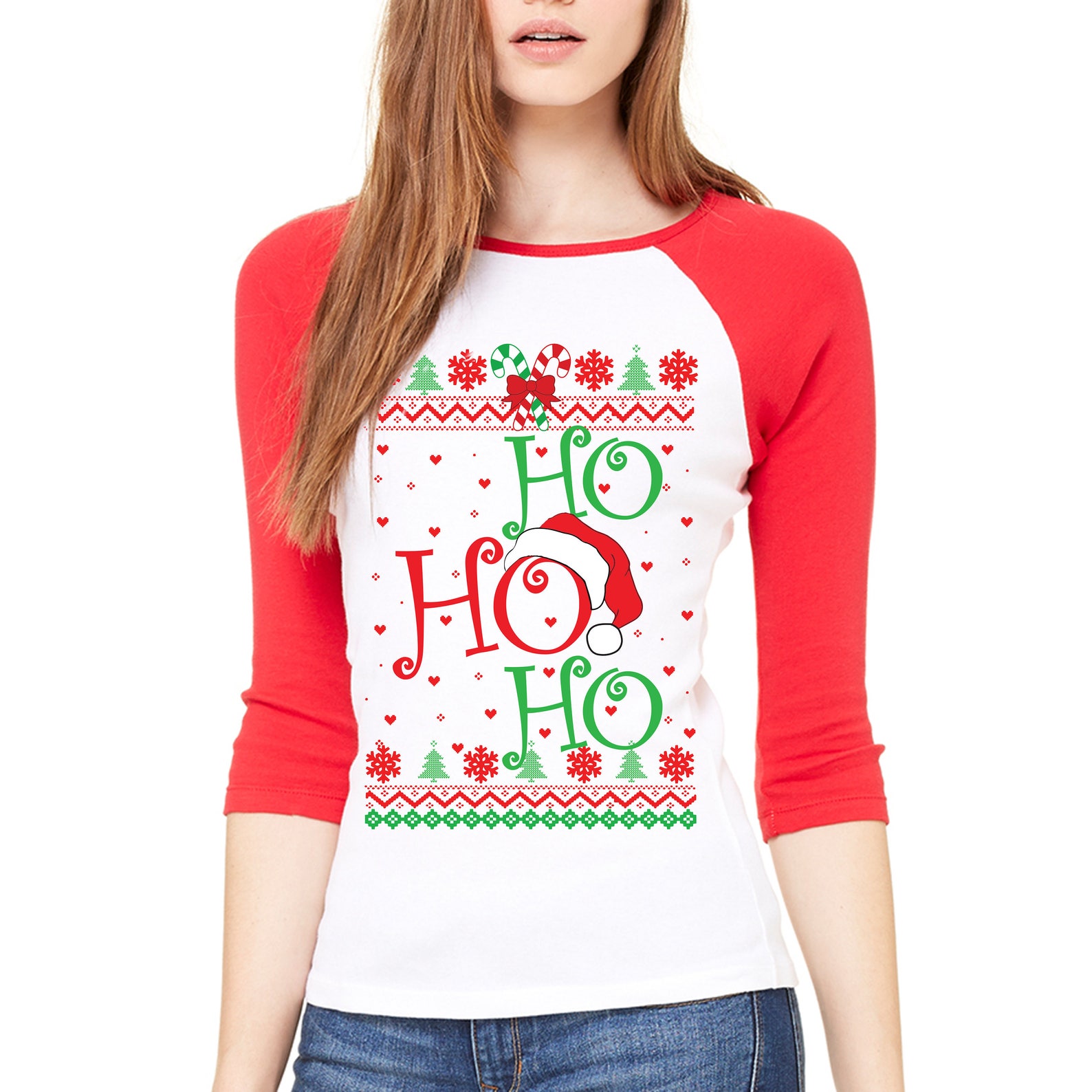 Ugly Christmas Sweater HO HO HO Where's my | Etsy