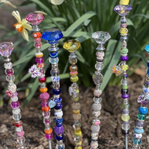 Fairy Garden Stake 13 Garden Plant Stake Fairy Wand Etsy