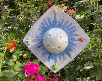 Hand Painted Garden Art and Garden Sun Catcher Sold on Etsy