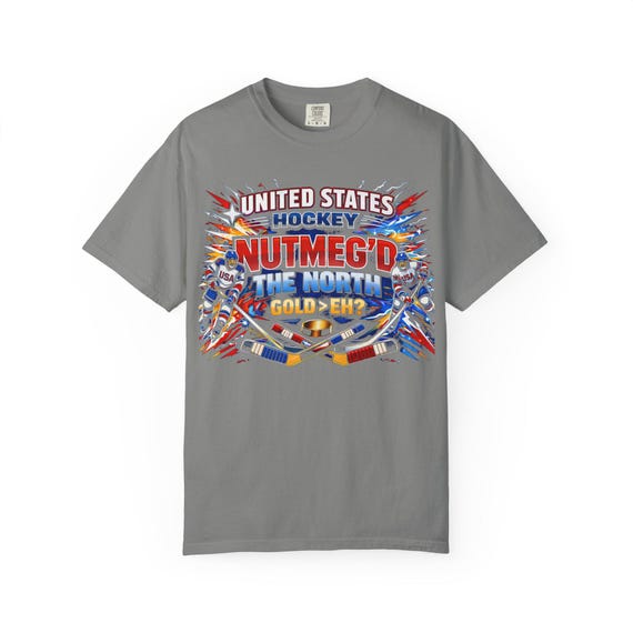 USA Hockey Rivarly Shirt Vintage 90s Style Retro Fan Tee