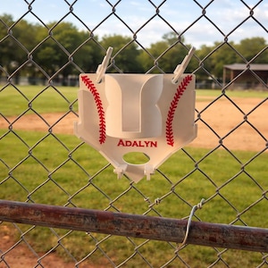 Dug Out Carry - Customize Name - 3d Dugout Baseball Plate - 3MF File (Digital Download)