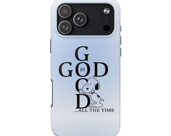 God is Good phone case | Snoopy faith design, Christian scripture accessory