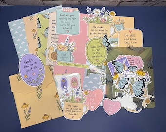 Faith Journaling Kit | Christian Happy Mail Snail Mail Club