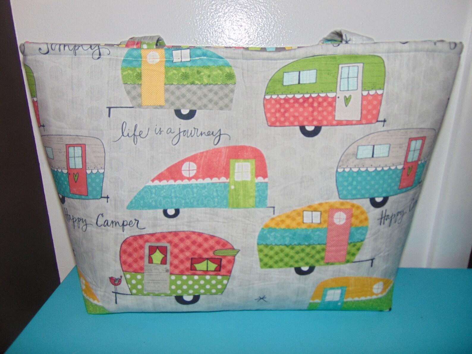 Vintage Camper Tote Bag Etsy
