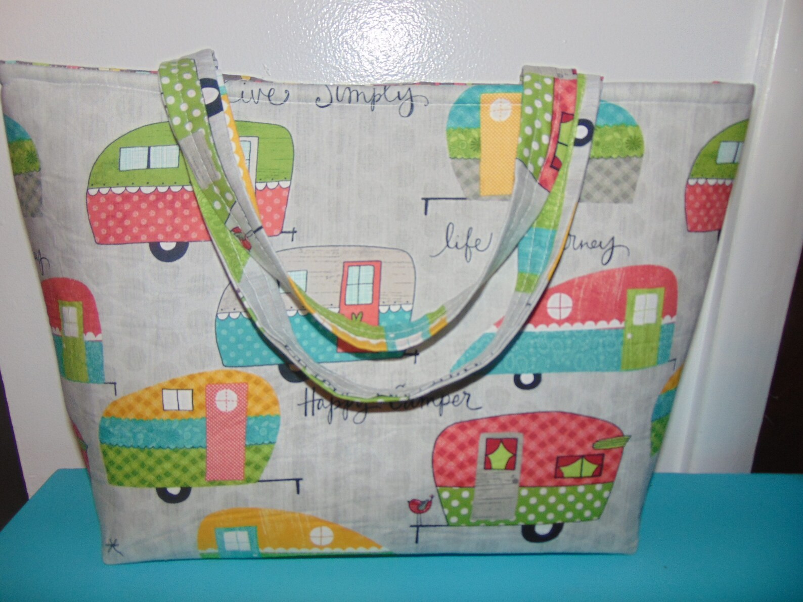 Vintage Camper Tote Bag Etsy