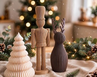 Set of 3 Christmas decorations