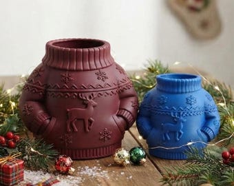Christmas sweater pot