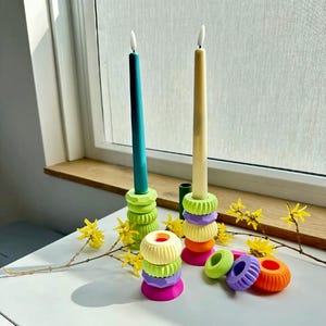 Bougeoir 5 éléments