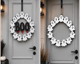 Halloween Door Wreath Decoration