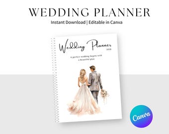 Wedding Planner Binder | Bridal Organiser Checklist (Digital Download)