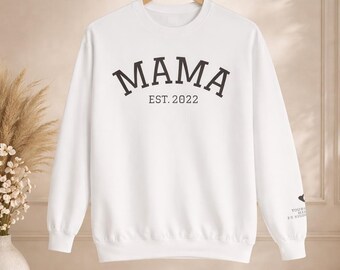 Mama EST. 2022 Sweatshirt | Mama Crewneck