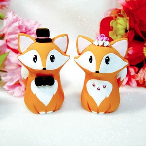 Volpe di Wedding Cake Toppers