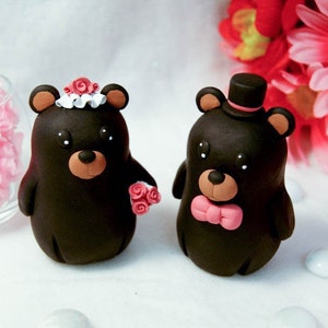 Bear Wedding Cake Toppers image 3